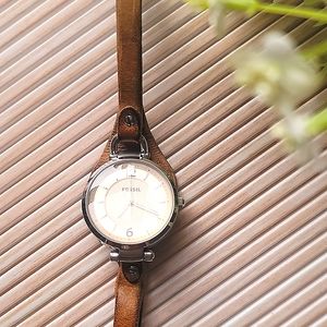 ☀️ Rose Gold Fossil Watch